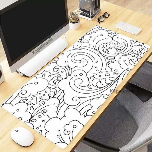 Topographic Map Art XXL Mouse Pad - Gaming Setup Accessory 900X400Mm - Crazy_Gadget#original_value#Crazy_Gadget744759886774