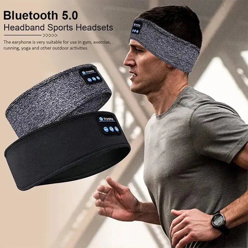 Bluetooth Sleep Headband – Wireless Headphones, Built - In Speakers, Comfortable Fabric, 10 - Hour Battery Life - Crazy_GadgetBluetooth Sleep Headband – Wireless Headphones, Built - In Speakers, Comfortable Fabric, 10 - Hour Battery LifeCrazy_Gadget