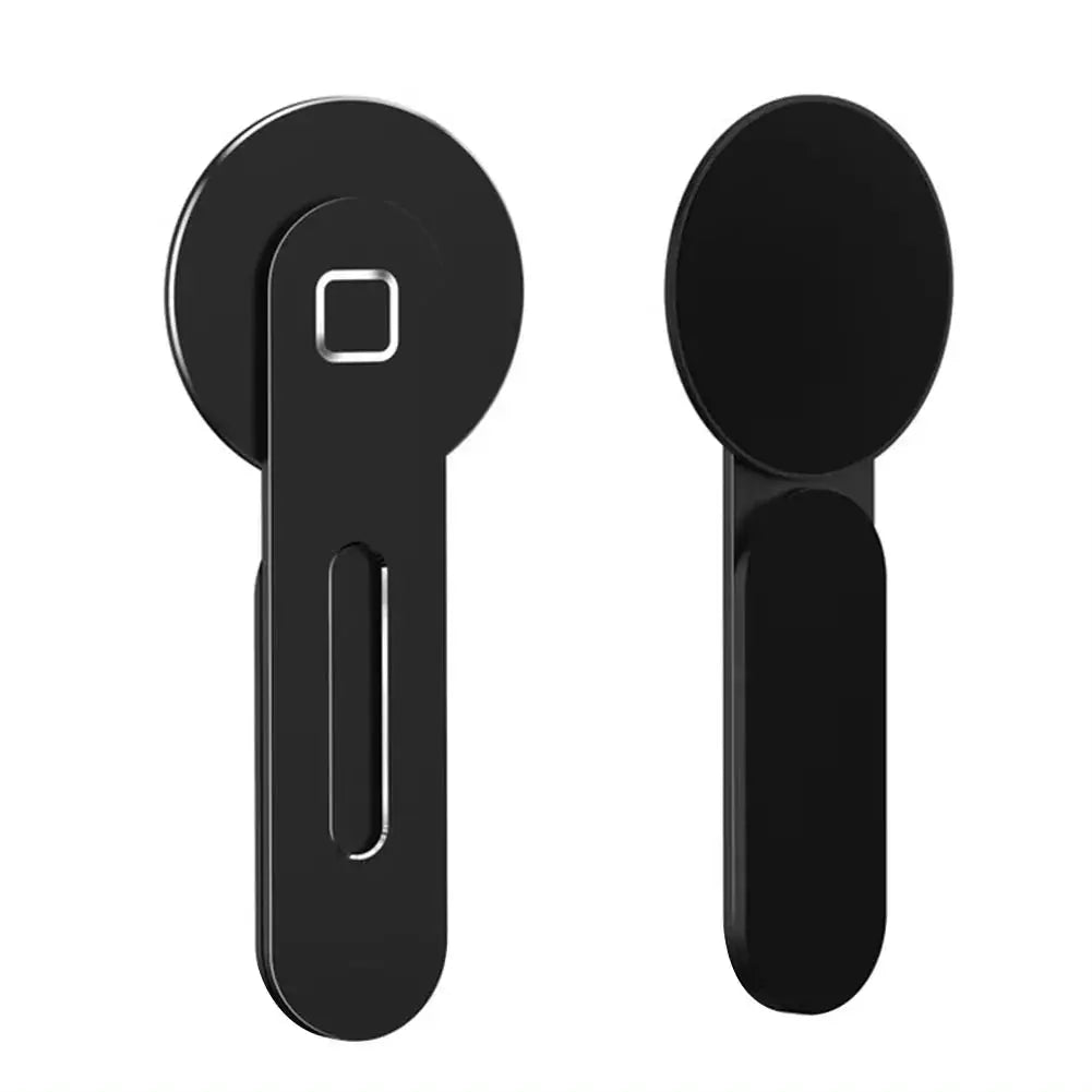 Metal Expansion Phone Stand for Laptop and Tesla Vehicles - Magnetic Folding Phone Holder with 15W Fast Charger - Crazy_Gadget000000Crazy_Gadget