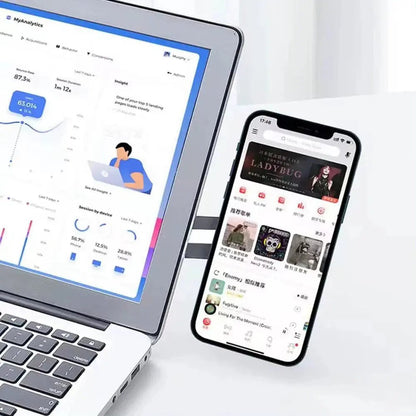 Metal Expansion Phone Stand for Laptop and Tesla Vehicles - Magnetic Folding Phone Holder with 15W Fast Charger - Crazy_GadgetMetal Expansion Phone Stand for Laptop and Tesla Vehicles - Magnetic Folding Phone Holder with 15W Fast ChargerCrazy_Gadget