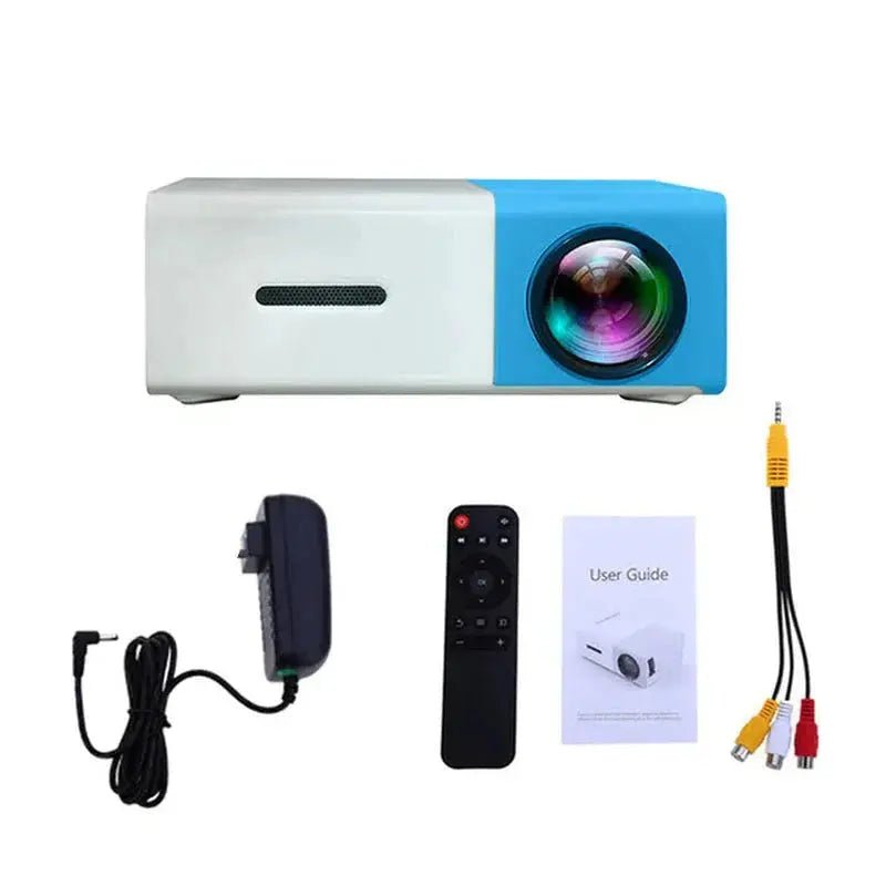 Portable 1080P Full HD Mini Projector with 4K Video Playback - Crazy_Gadget#original_value#Crazy_Gadget