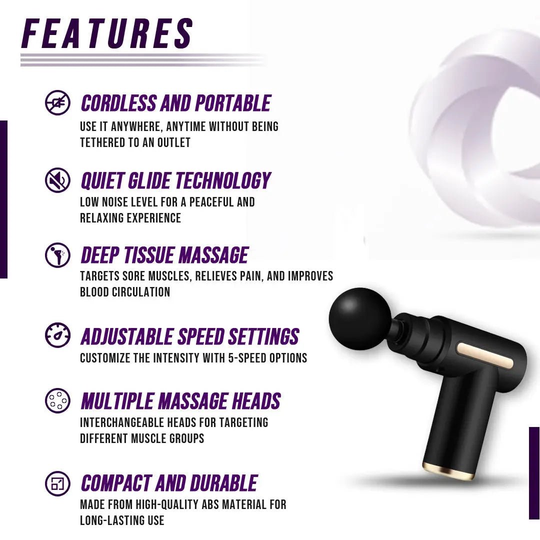 Muscle Massage Gun - Crazy_GadgetMuscle Massage GunCrazy_Gadget