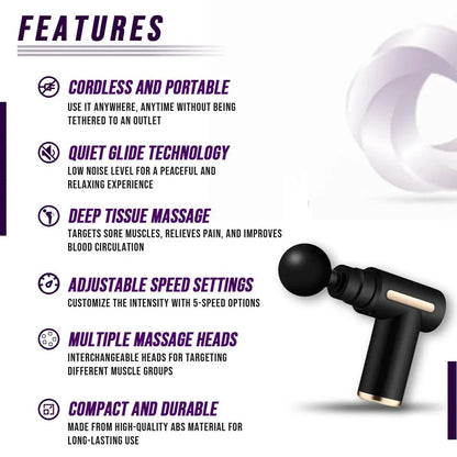 Muscle Massage Gun - Crazy_GadgetMuscle Massage GunCrazy_Gadget