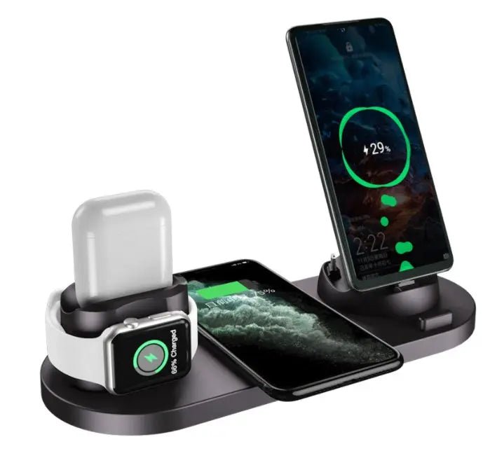6-in-1 Fast Wireless Charging Dock for iPhone & Smartwatch - Crazy_Gadget#original_value#Crazy_Gadget