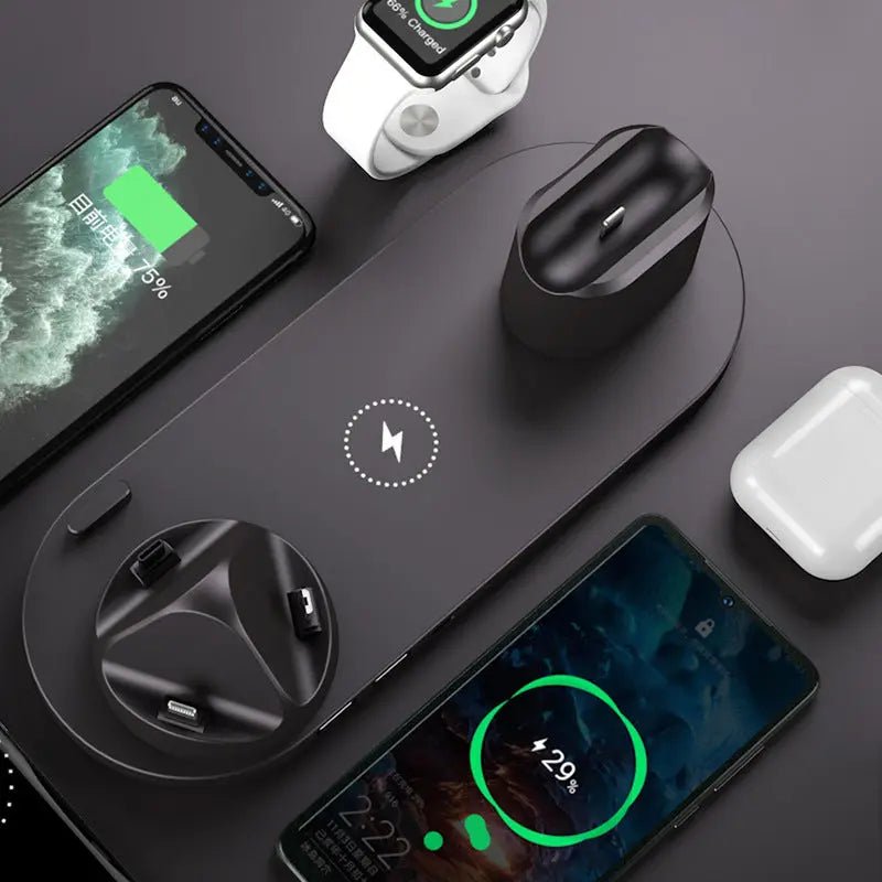 6-in-1 Fast Wireless Charging Dock for iPhone & Smartwatch - Crazy_Gadget#original_value#Crazy_Gadget